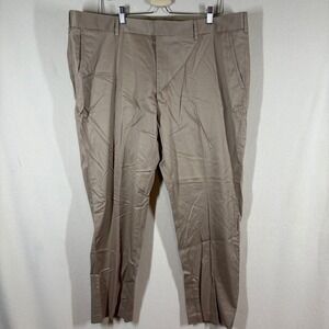 Bonobos Mens Thursday Straight 42x30 Khaki Pockets Classic Preppy Casual